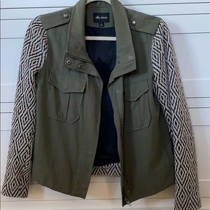 Ella Miss army green contrast jacket